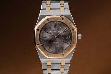 Audemars Piguet Two-Tone Royal Oak Jumbo 5402SA Grey Dial