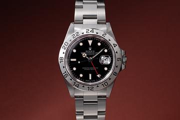 1997 Rolex Explorer II 16570 Black Dial with Papers