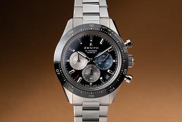2021 Zenith El Primero Chronomaster 03.3100.3600/21.M3100 Black Dial with Box and Papers 