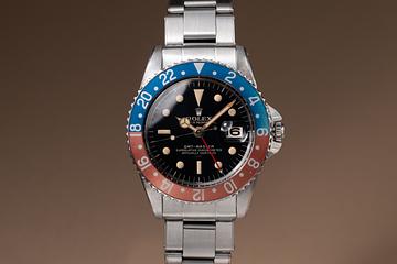 1963 Rolex PCG GMT-Master 1675 Gilt Underline Dial