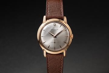 1956 Patek Philippe 18K Rose Gold Calatrava 2525/1R with Archives