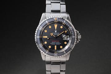 1972 Rolex Red Submariner 1680 MK 4 Dial 