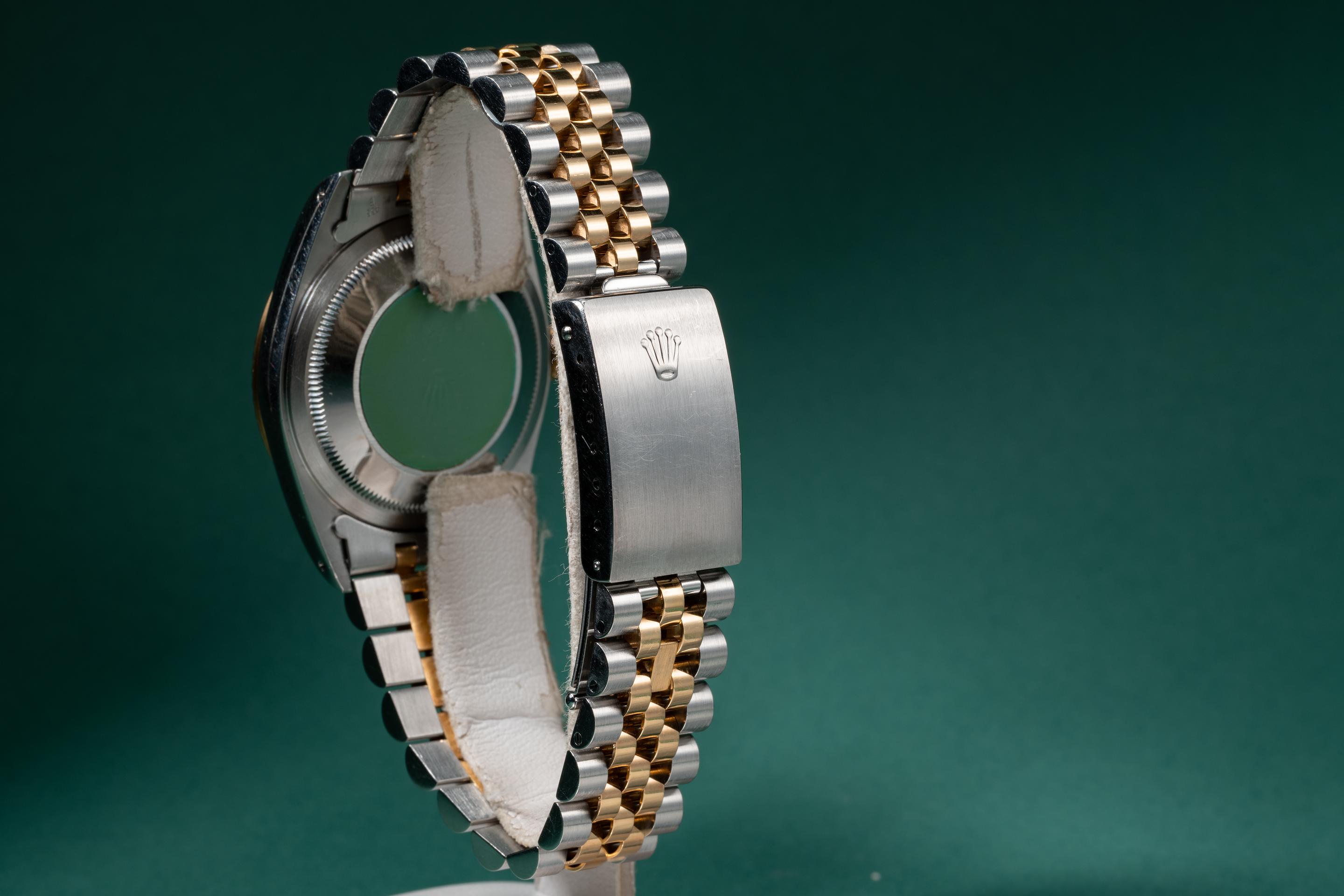 時計 ROLEX Rolex Men's Two-Tone Genuine 4link 1994 Rolex Two-Tone DateJust 16233 Champagne Dial with Papers