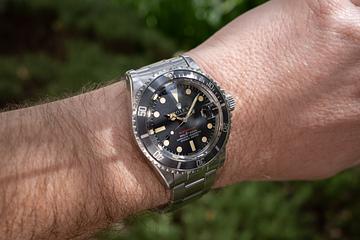 1970 Rolex Red Submariner 1680 MK 4 Dial with Box and Receipt from the Navy Exchange