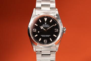 2000 Rolex Explorer 14270 with SWISS Only Dial and Box and Papers