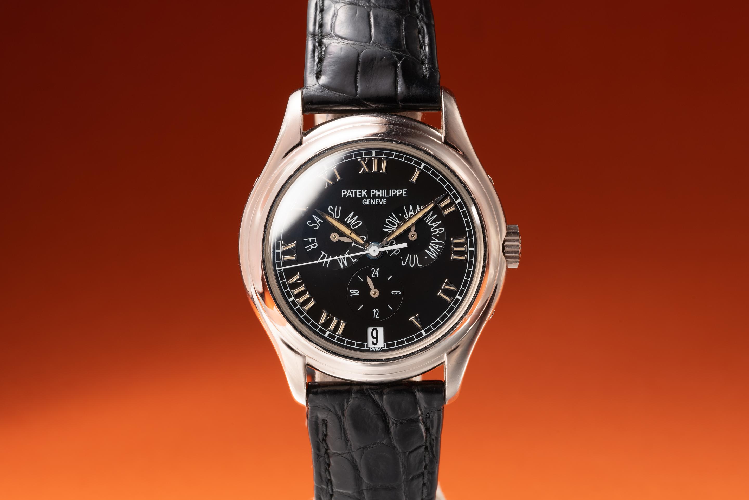 Patek Philippe Annual Calendar 5035G Black Dial with Papers - Main Image