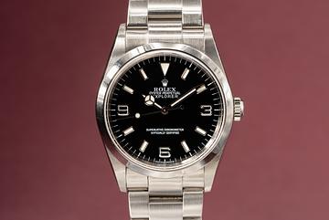 2001 Rolex Explorer 114270 with Papers 