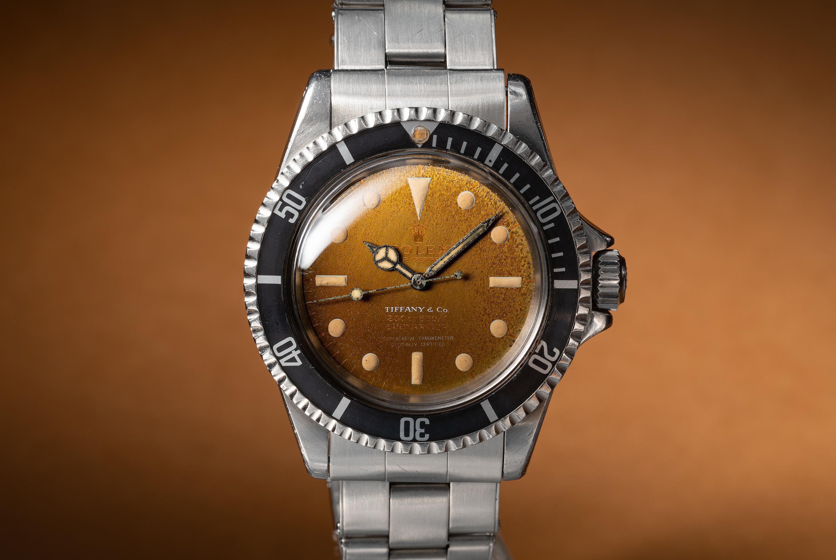 1965 Rolex Submariner 5512 Gilt Tiffany & Tropical Dial