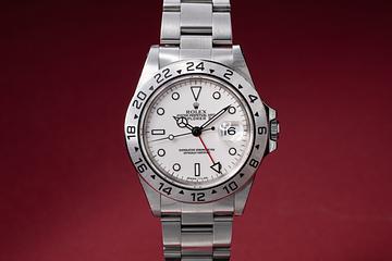 1997 Rolex Explorer II 16570 White Dial 
