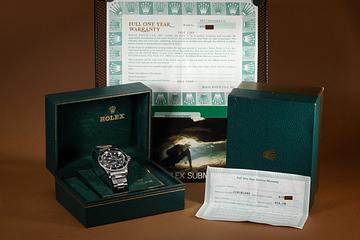 1988 Rolex Submariner 5513 with Box, Papers & Service Papers