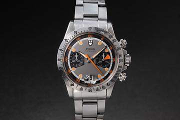 1970 Tudor Monte Carlo 7032/0 Grey Home Plate Dial