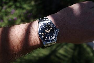 1964 Rolex Submariner 5513 Gilt Dial 