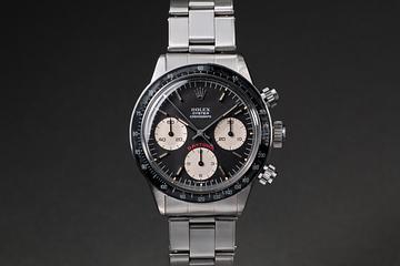 1978 Rolex Daytona 6263 Black Big Red/Sigma Dial