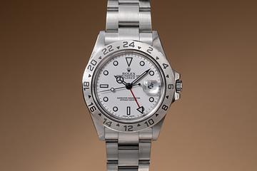2002 Rolex Explorer II 16570 White Dial with Papers
