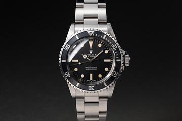 1968 Rolex Submariner 5513 Serif Dial 