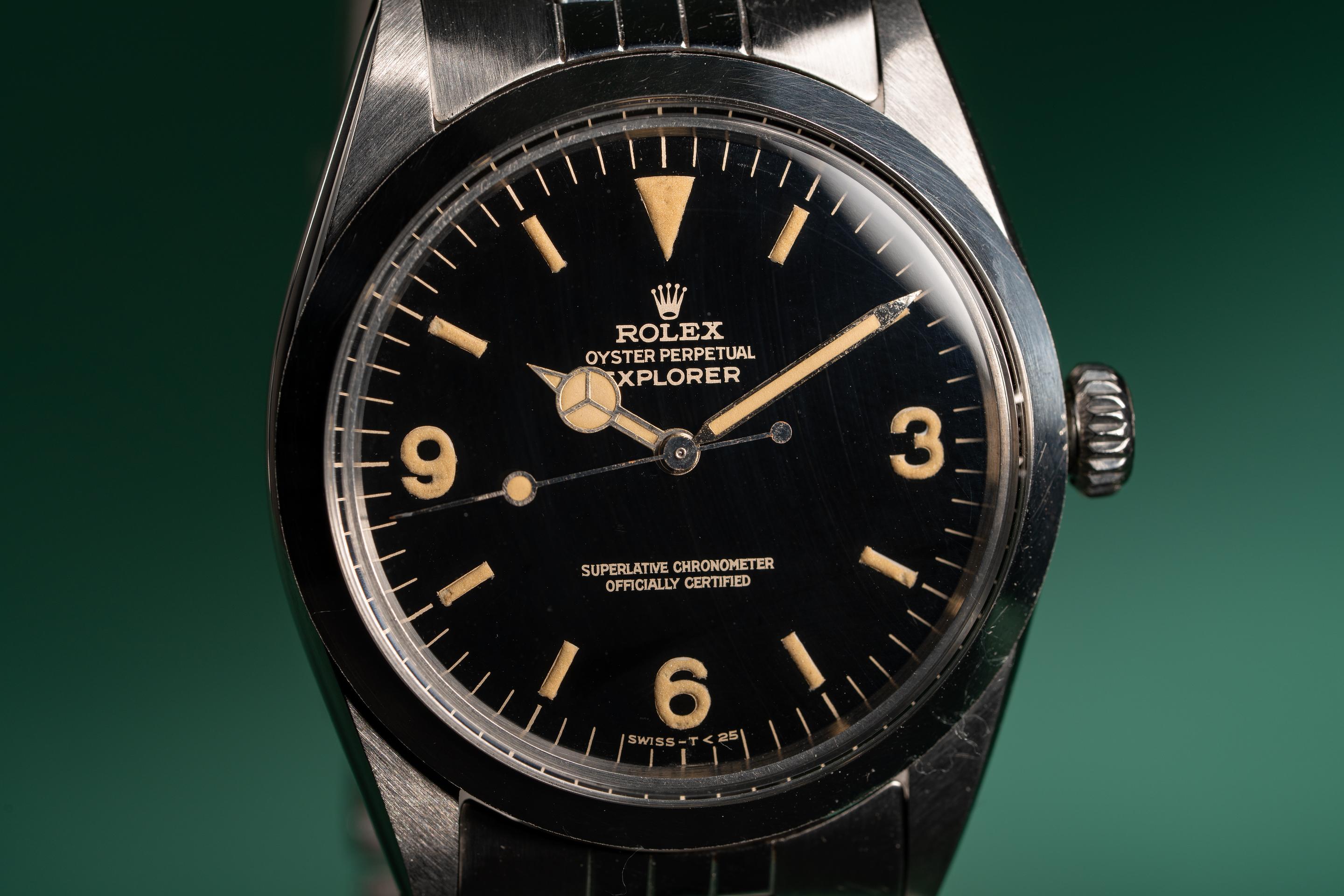 1966 Rolex Explorer 1016 Gilt Dial | Tropical Watch