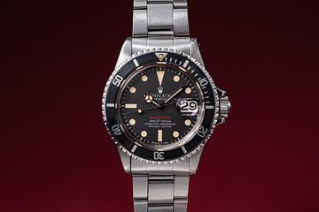 1970 Rolex Red Submariner 1680 MK 4 Dial 
