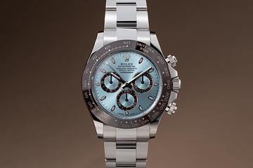2021 Rolex Platinum Daytona 116506 Glacier Dial with Box and Papers 