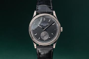 Patek Philippe 18K WG Calatrava 6119G with Box