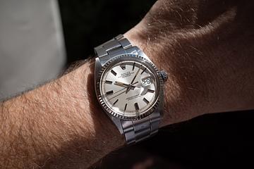 1970 Rolex DateJust 1600 Silver Dial 