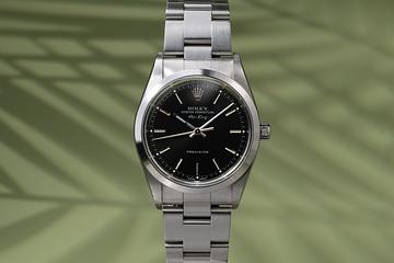 2000 Rolex Air-King 14000M Black Dial
