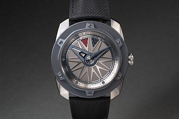 2008 De Bethune Titanium DB24 Vetrois Power Reserve with Box & Papers