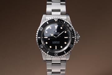 1984 Rolex Submariner 5513 WGS Spider Dial with Box