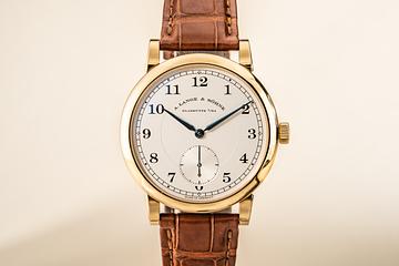 2018 A. lange & Sönhne 18k YG 1815 with Box and Papers