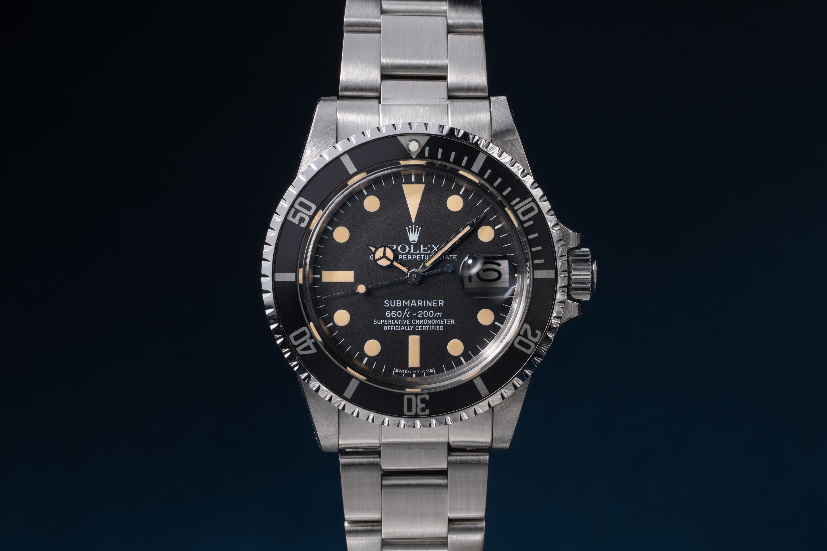 1977 Rolex Submariner 1680 MK 2 Dial | Tropical Watch