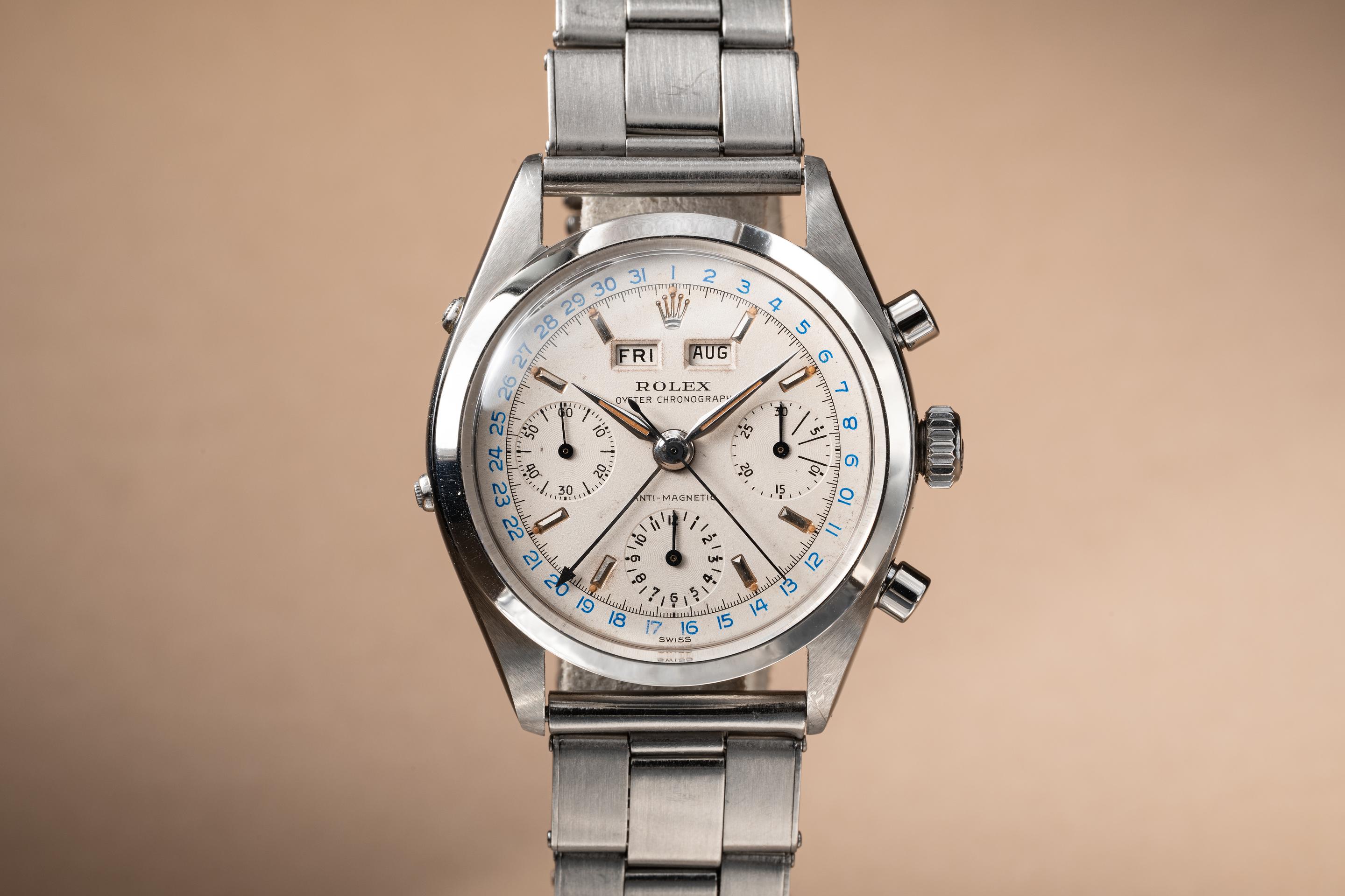 1960 Rolex Oyster Dato-Compax 6236 Triple Calendar | Tropical Watch