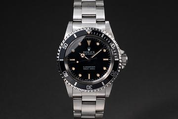 1984 Rolex Submariner 5513 Glossy WGS Dial 
