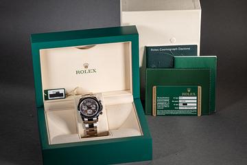 2008 Rolex 18K WG Daytona 116509 Tahitian MOP Diamond Dial with