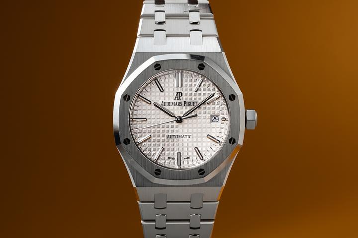 Audemars Piguet Royal Oak 15450ST White Dial with Box and Papers ...