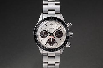 1981 Rolex Daytona 6263 Silver Big Red Sub Tropical Dial