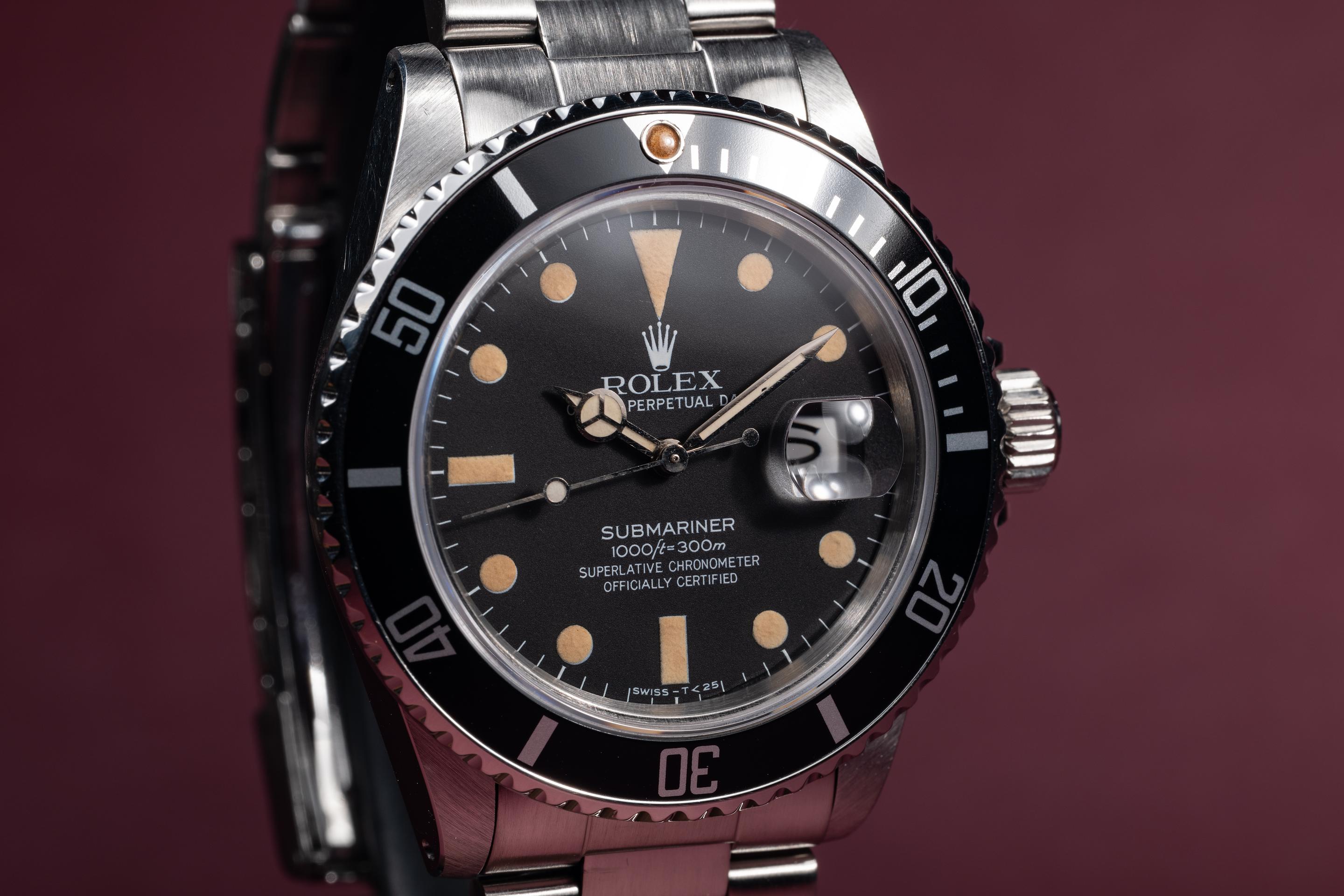1982 Rolex Submariner 16800 Matte Dial | Tropical Watch