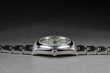 2026 Rolex Oyster Perpetual 126000 Pistachio Dial with Box &amp