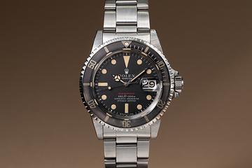 1970 Rolex Red Submariner 1680 MK 4 Dial with Service Papers