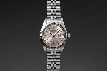 1984 Rolex Ladies Date 69174 Silver Dial