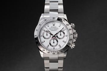 2015 Rolex Daytona 116520 White Dial with Box & Papers