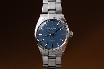 1977 Rolex Air-King 5500 Blue Dial