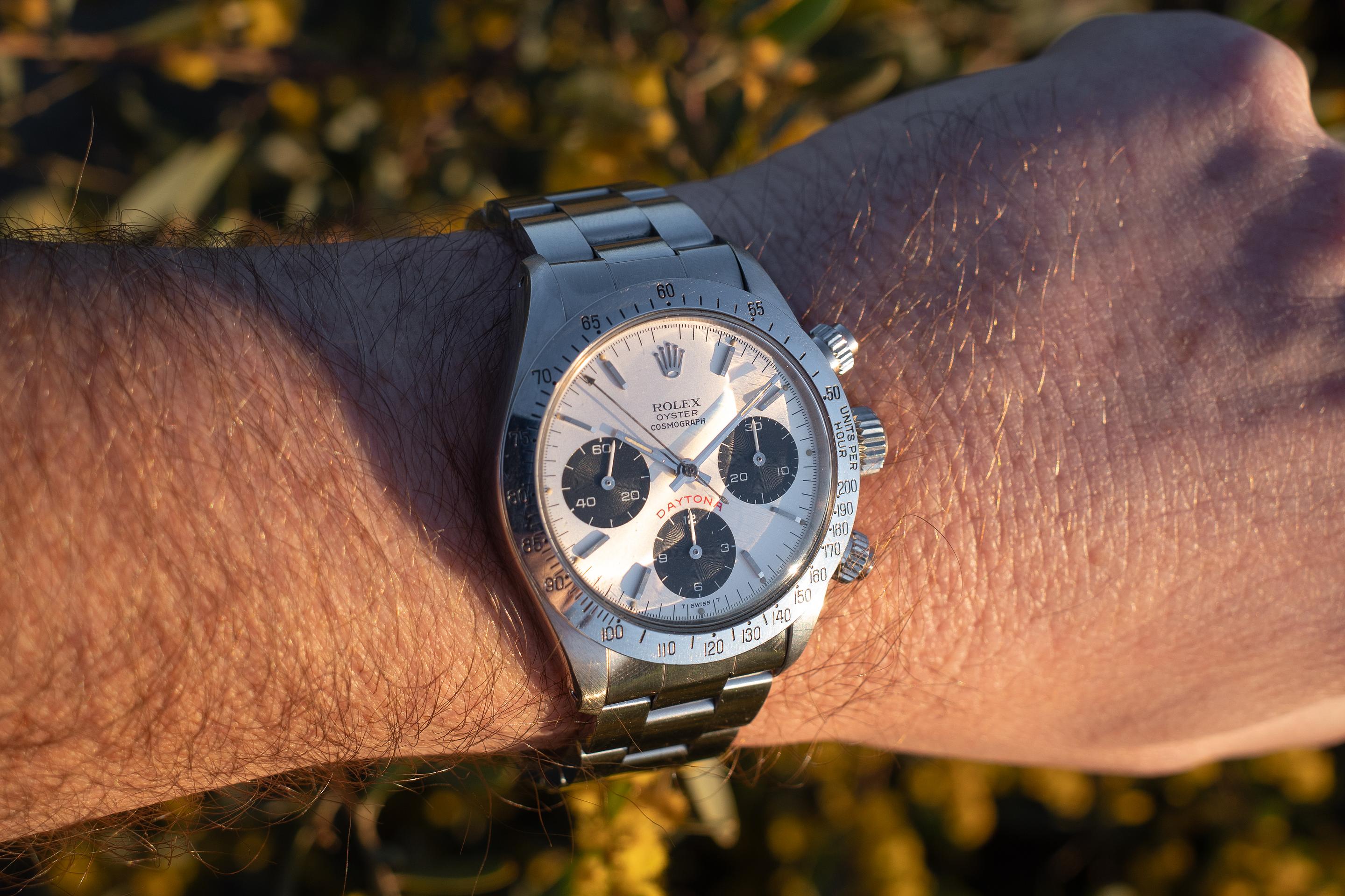 1978 Rolex Daytona 6265 Silver Big Red Dial | Tropical Watch