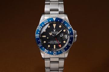 1977 Rolex GMT-Master 1675 MK 4 Dial with Blueberry Insert