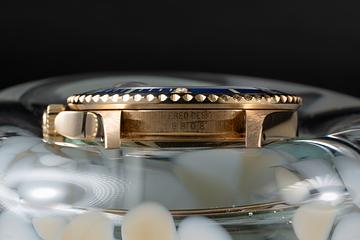1980 Rolex 18K YG Submariner 16808 With Blue Tropical Nipple Dial