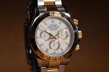 2019 Rolex Two-Tone Daytona 116503 White Dial with Box & Papers
