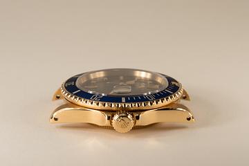 1981 Rolex 18K Submariner 16808 Blue Nipple Dial | Tropical Watch