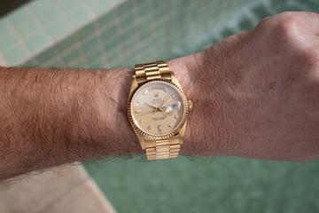 1988 Rolex Day-Date 18238 Beige Dial 