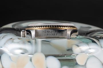 1989 Rolex Tridor Day-Date 18239 Silver Diamond Dial | Tropical Watch
