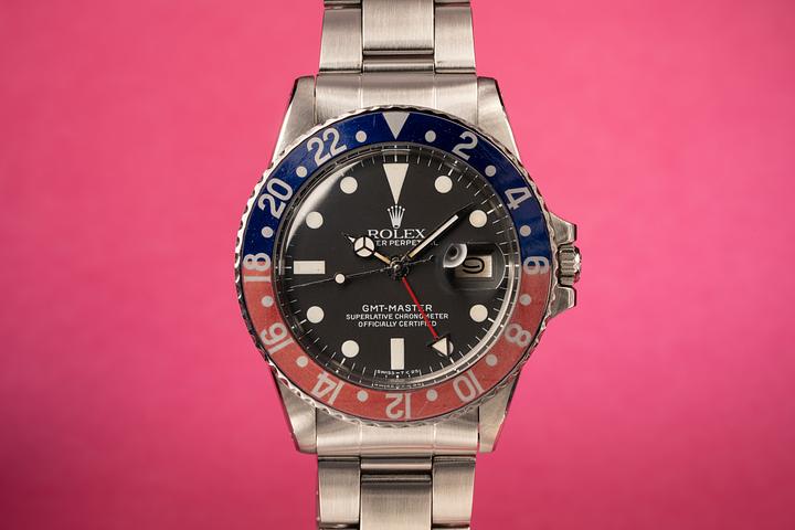 1969 Rolex GMT-Master 1675 MK 6 Dial | Tropical Watch