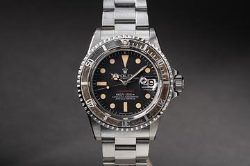 1974 Rolex Red Submariner 1680 MK 6 Dial