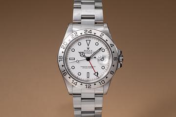 1999 Rolex Explorer II 16570 White Swiss Only Dial with Box & Papers 